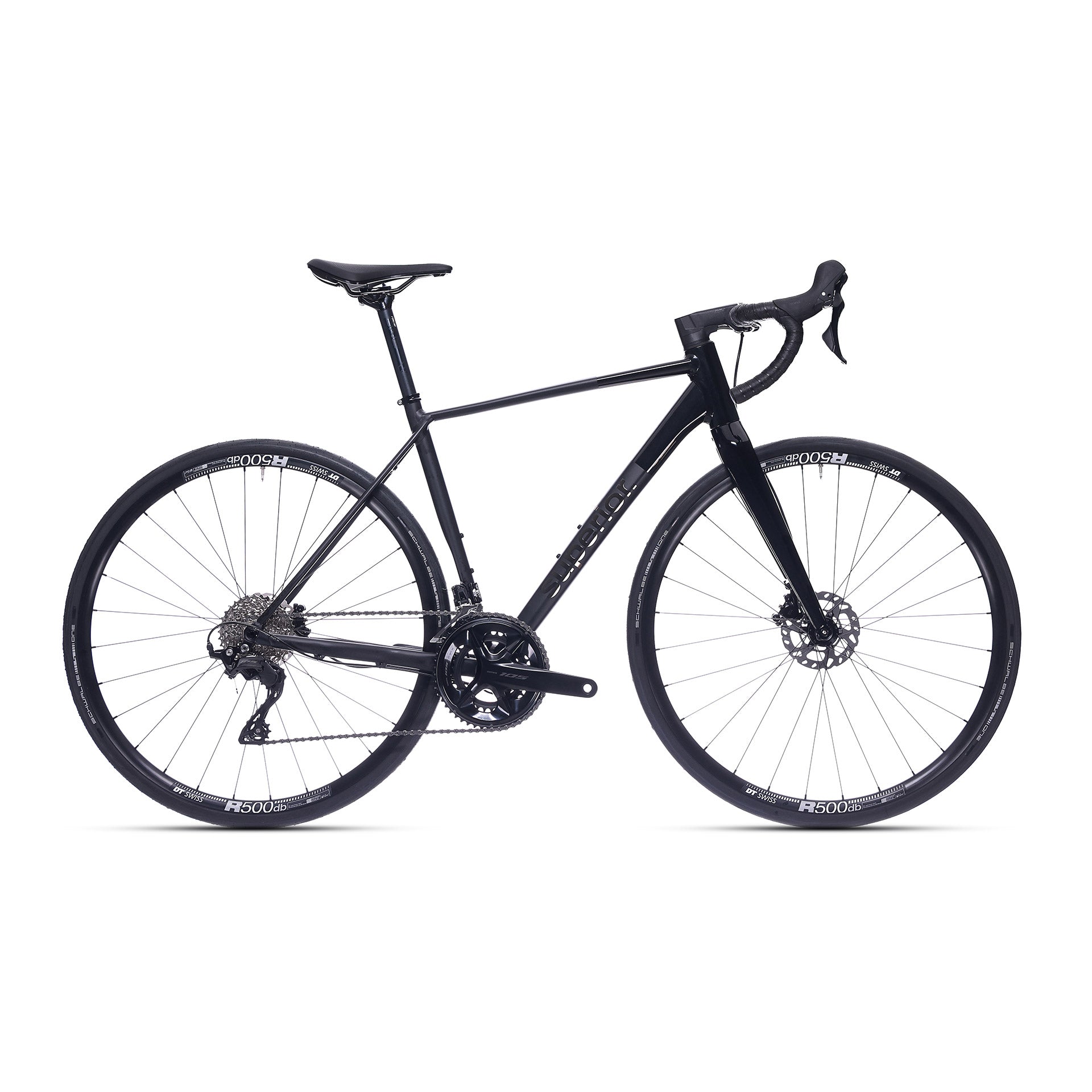 Superior X-road 6,5 gf 700cx58cm(xl)mat zwart stealth