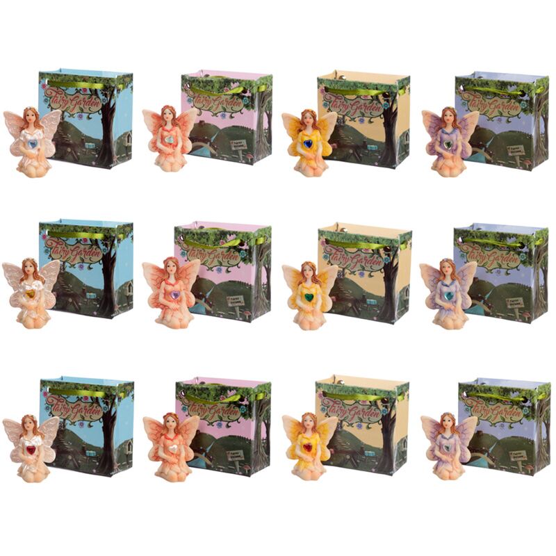 Edelsteentjes vergoeding in een mini cadeautasje
