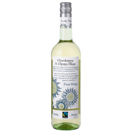 Fair trade chardonnay-chenin blanc (0.75 liter)