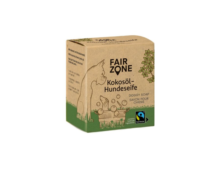 Fairzone hondenzeep - kokosolie en komijnolie - 160 gr.