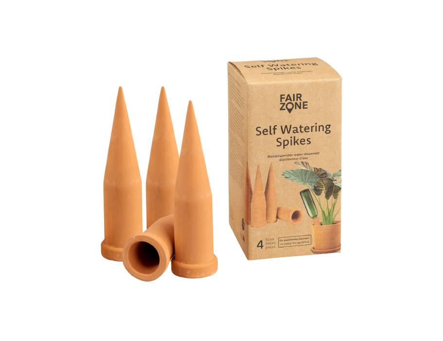 Fairzone waterdruppelaar - terracotta - 4 stuks
