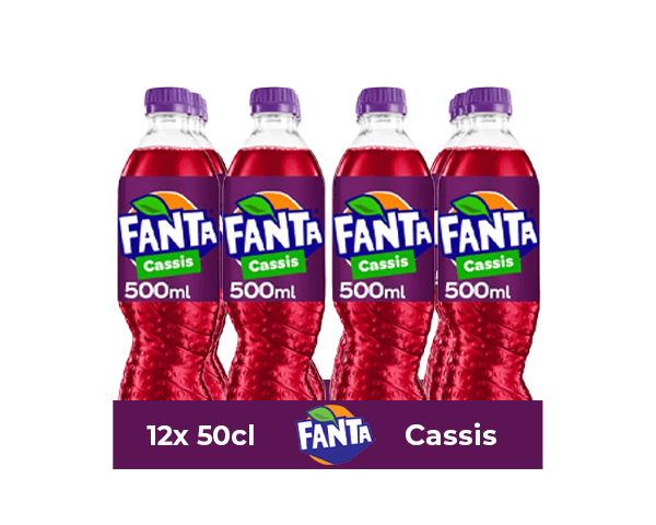 Fanta cassis pet (12x 50cl)