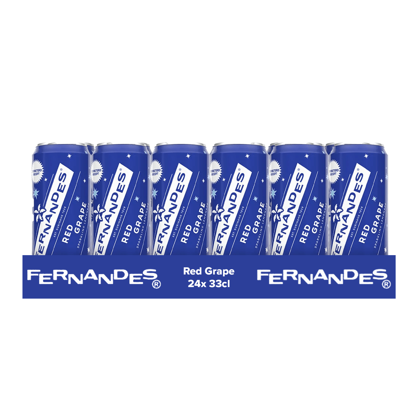 Fernandes red grape blik (24x 33cl)