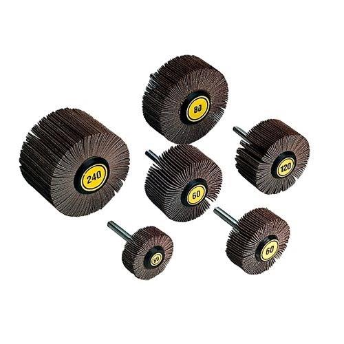 Flexovit lamellenslijpstift staal inox 30x15x6 p120 | 10 stuks