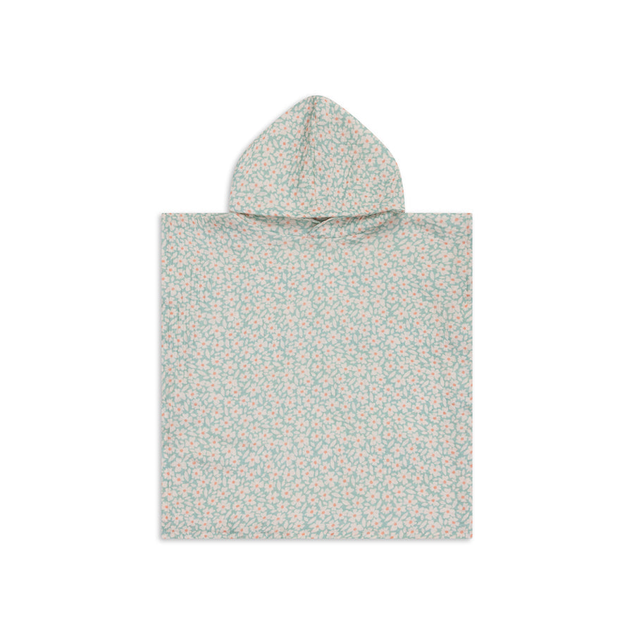 Florish | groene hydrofiele strandponcho 52 x 52 cm