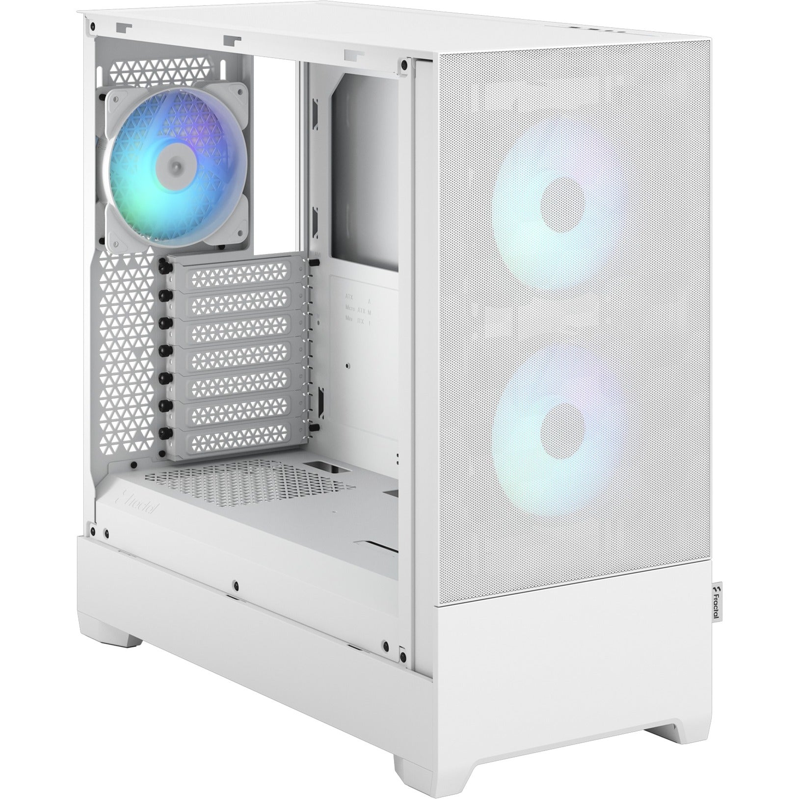 Fractal Design Fractal Design Pop Air RGB Wit TG Heldere Tint