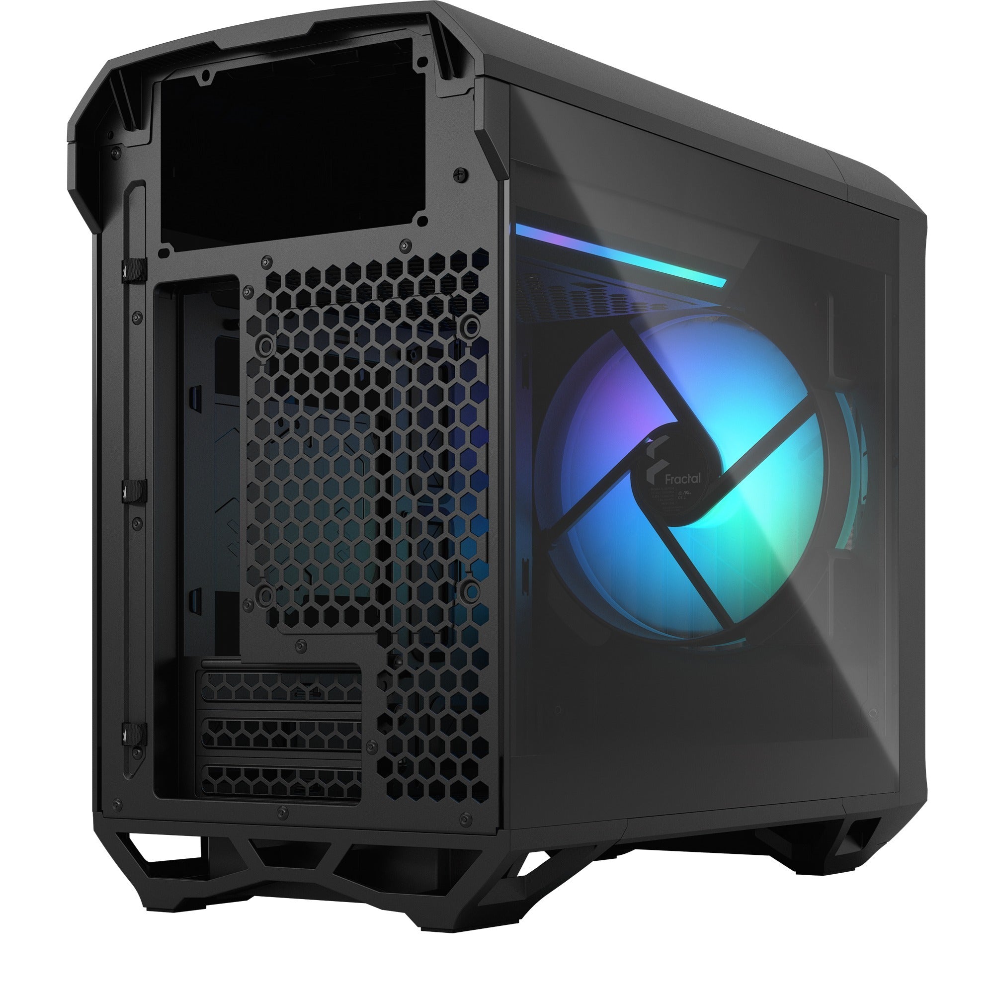 Fractal Design Fractal Design Torrent Nano RGB Zwart TG Licht Tint