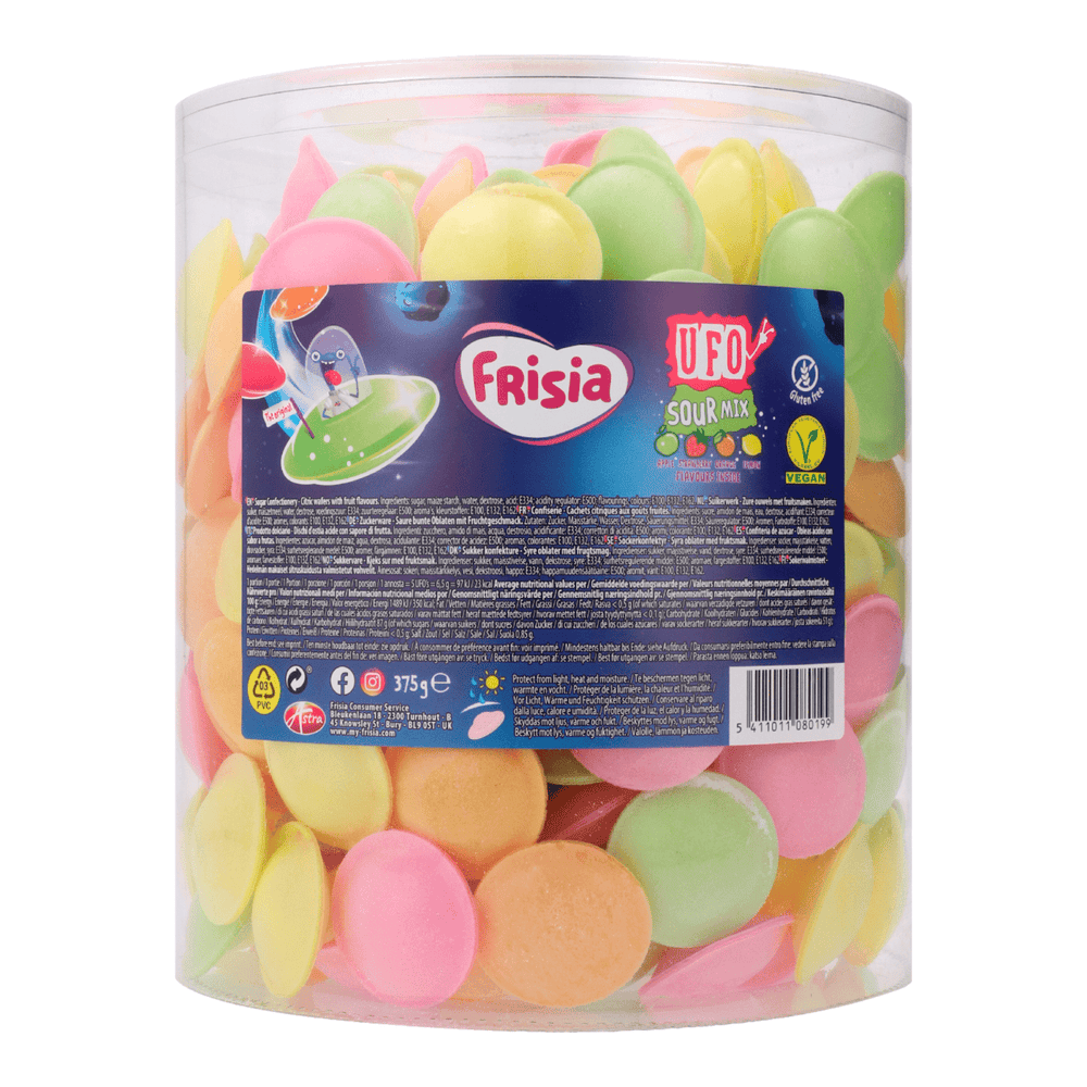 Frisia zure fruit ufo's (300 stuks) (kopie)