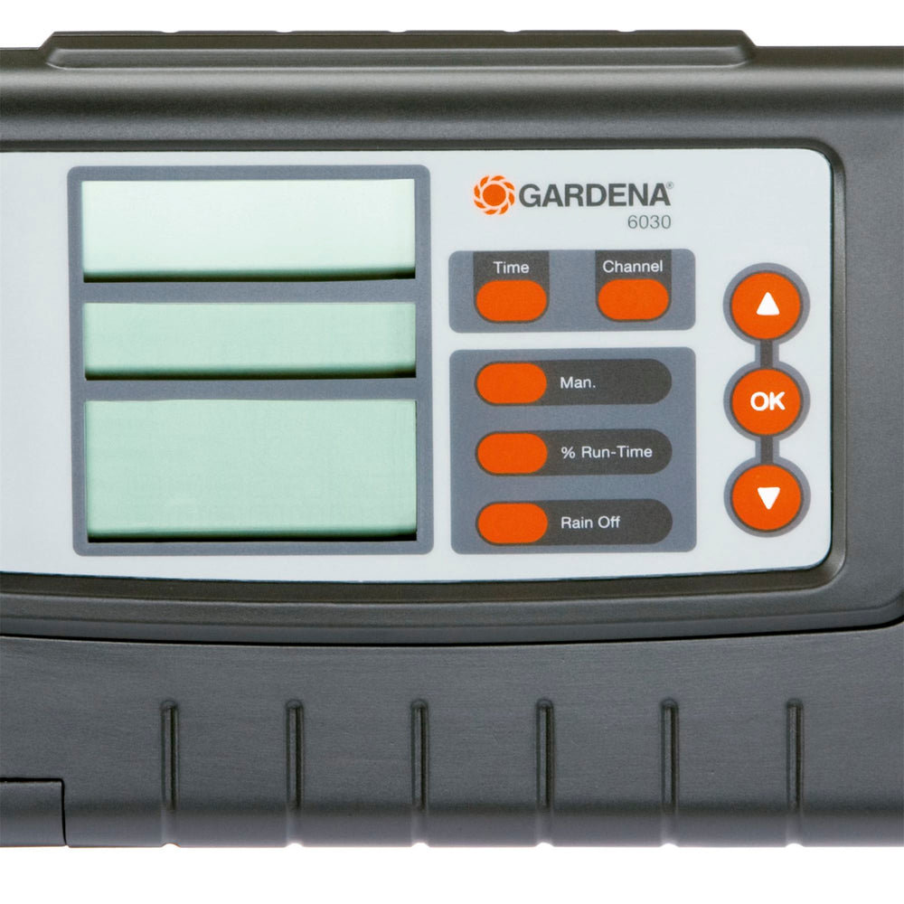 Gardena classic besproeiingscomputer 6030 (grijs, 1284-20)