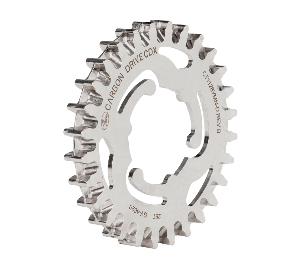 Shimano Gates tandwiel CDX 28T Nexus 5 Di2 naaf 6-lobbige