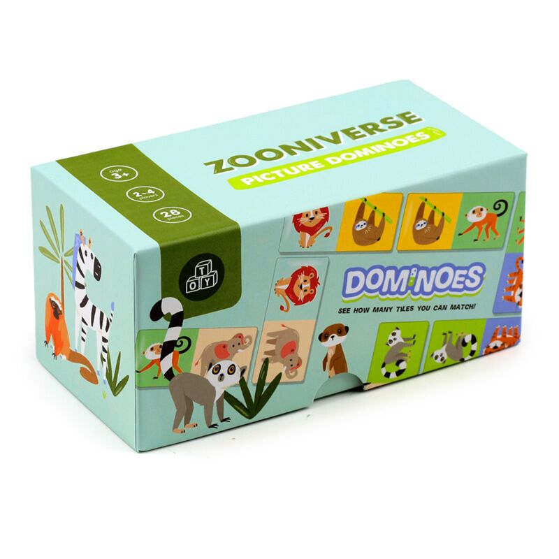 Zooniverse kinderen dominoset