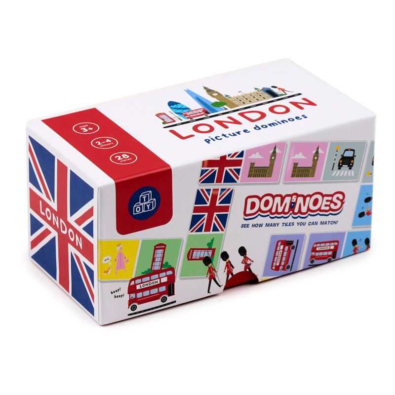 Londen souvenir kinderen dominoset