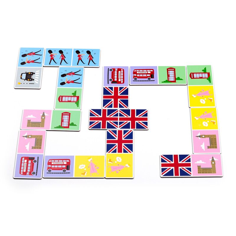 Londen souvenir kinderen dominoset