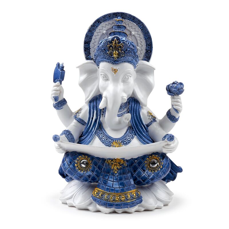 Wit blauw ganesh kennis
