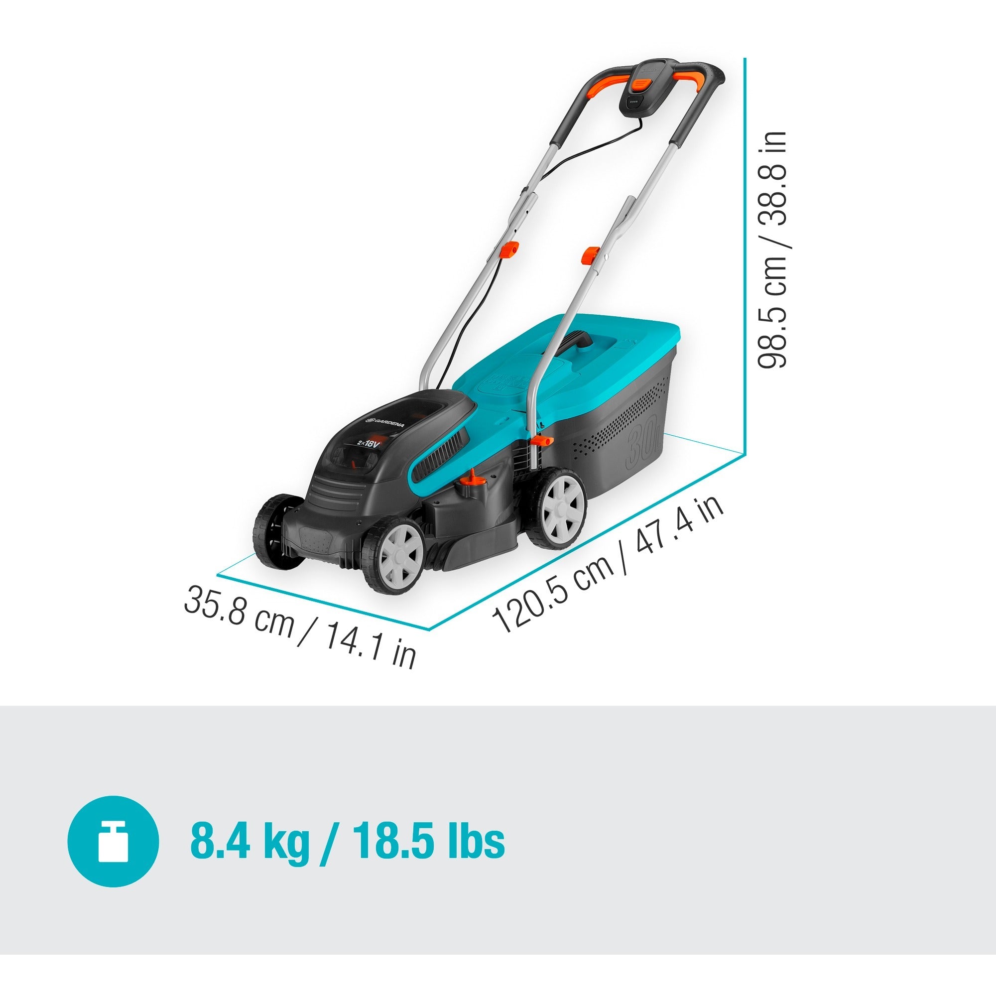 GARDENA GARDENA Accumaaier PowerMax 32 36V P4A solo