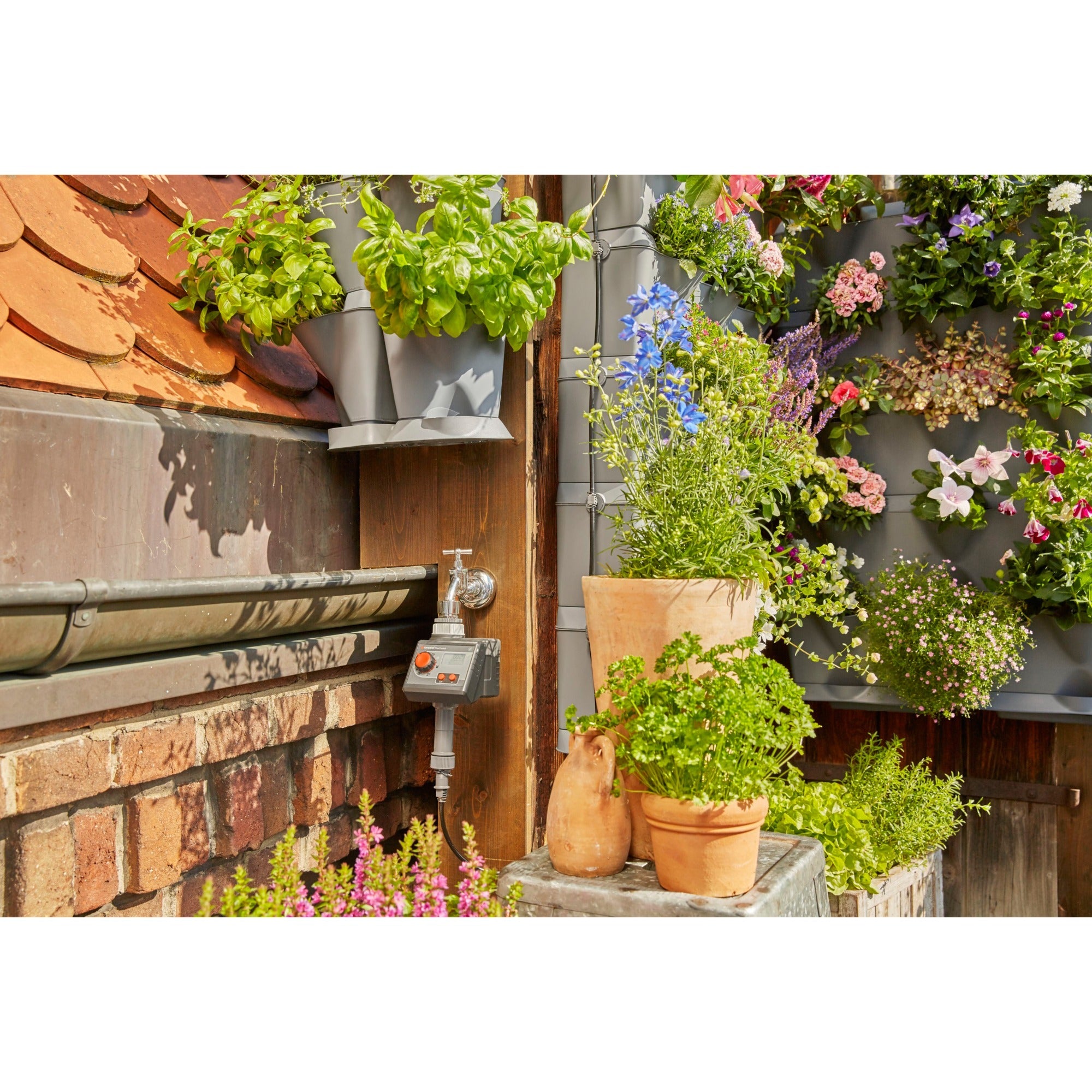 GARDENA GARDENA NatureUp! Bewateringsset Verticale Waterkraan