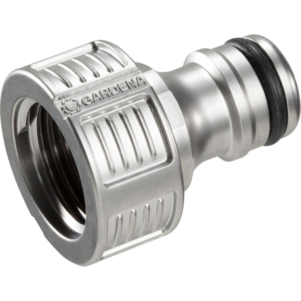 Gardena premium kraanstuk 21 mm (g 1 2 ) (zilver, 18240-50)