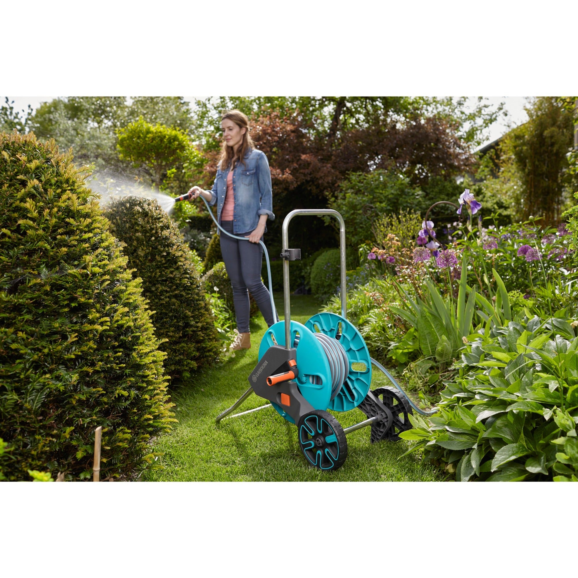 GARDENA GARDENA Slangenwagen AquaRoll M set