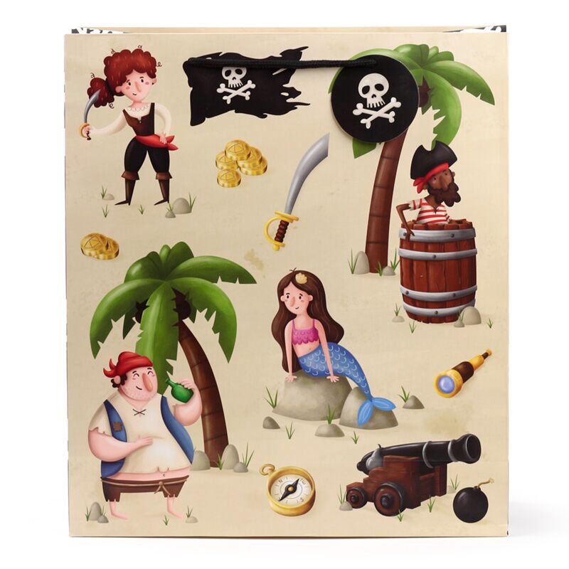 Jolly rogers piraten - cadeautasje xl