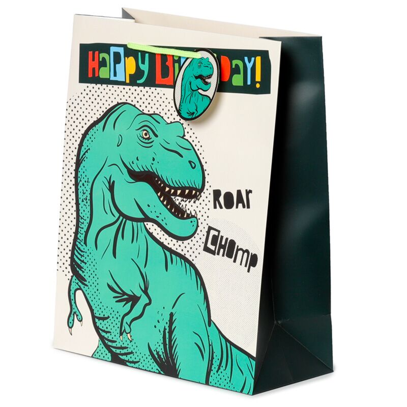 Happy birthday dinosaurussen - cadeautasje large