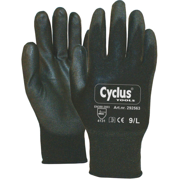 Cycplus Work Gloves Pu-Flex L (9) Black