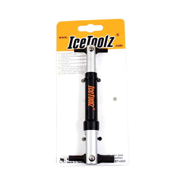 Jeu de clés Allen IceToolz 36H1 4x5 et 6x8mm souple