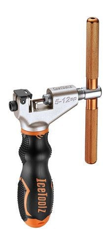 kettingpons 5-6-7-8-9-10-11-12 Speed ​​zwart zilver