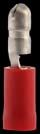 Doos a 100 schuifstekker rond man rood