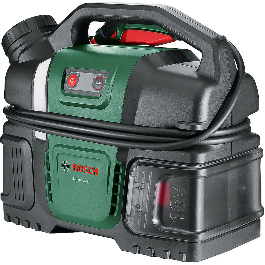 Bosch hogedrukreiniger fontus snoerloos 20bar 18v ​​6l