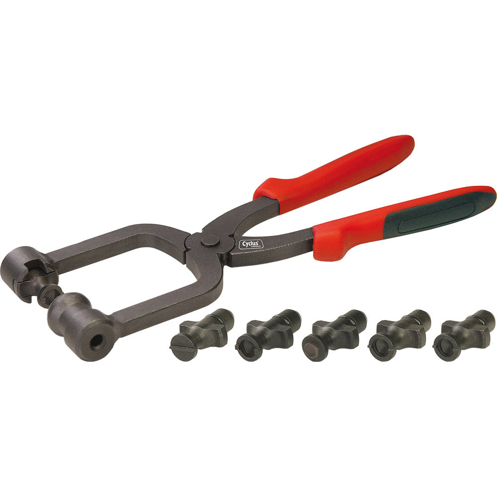 Pince à (dé)monter les boulons de plateau avec 5 embouts Cyclus729996