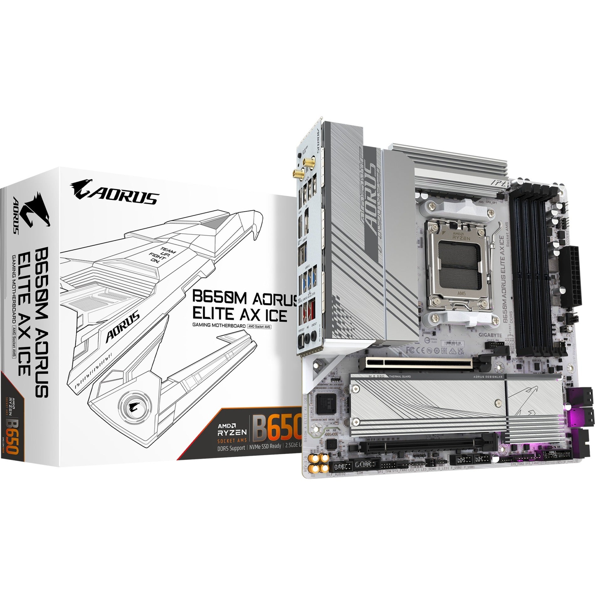 GIGABYTE GIGABYTE B650M Een ELITE AX ICE