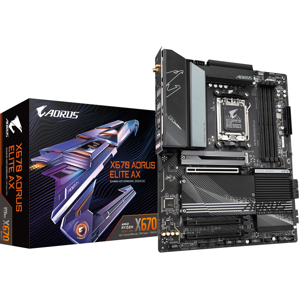 GIGABYTE GIGABYTE X670 AORUS ELITE BIJL
