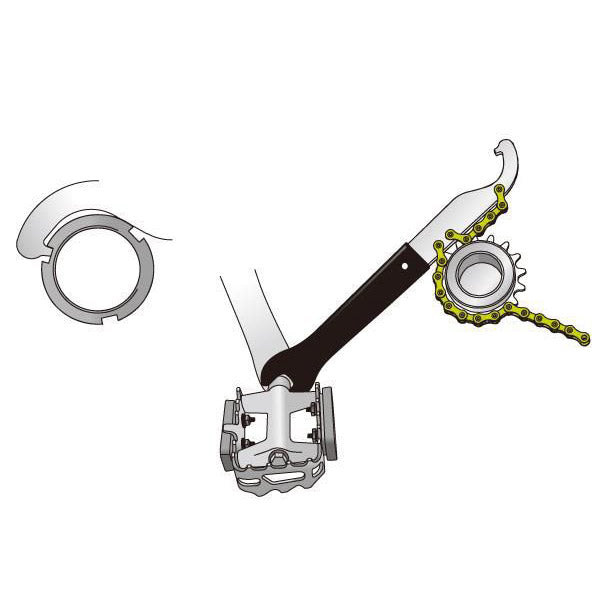 Clé à ergot IceToolz 34S2