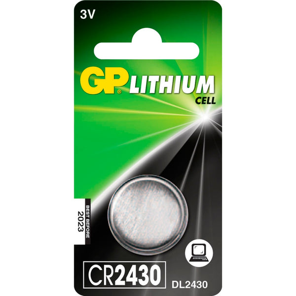 CR2430 Lithium-knoopcel 3V 1PK