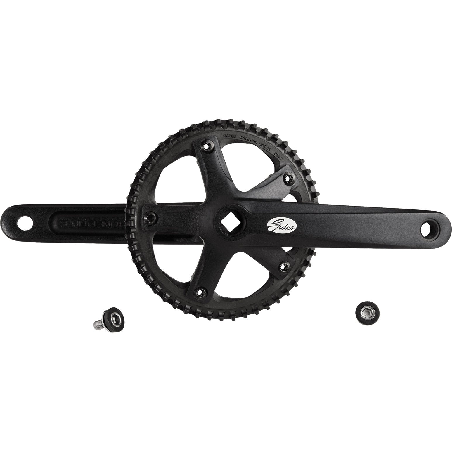 Gates crankstel cdn s150 50t 175mm zonder beschermrand zw.