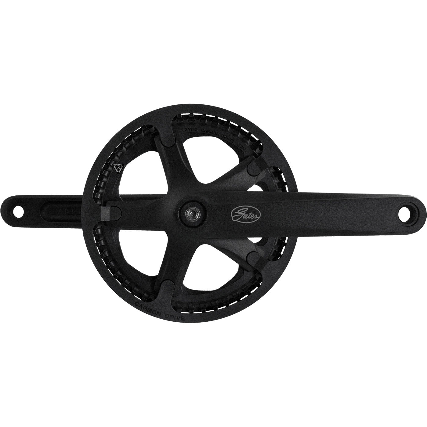 Gates crankstel cdn s150 50t 175mm pvc beschermrand zwart