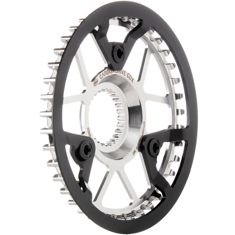 Poorten tandwiel cdx 39t rondsel met beschermrand RVS