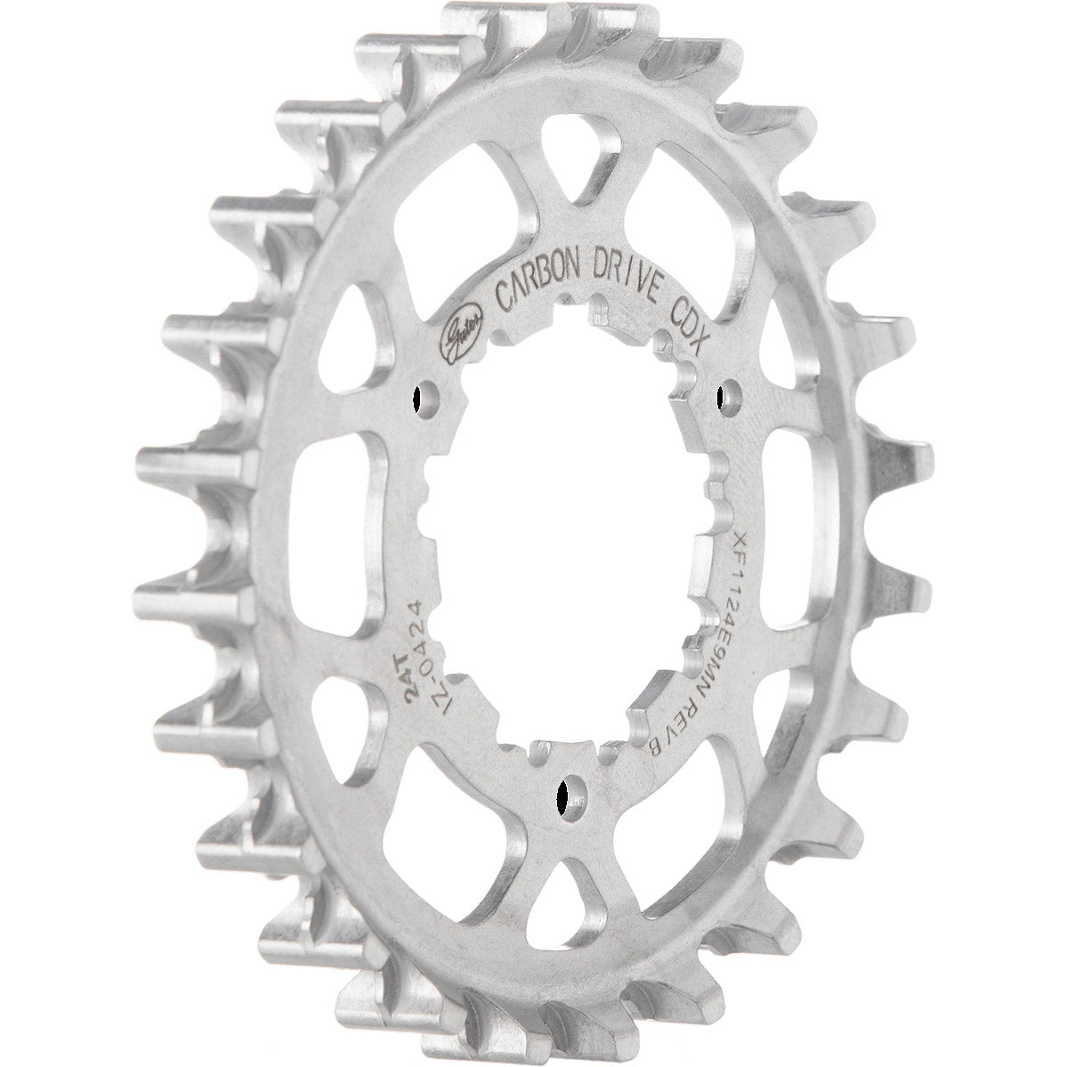 Gates tandwiel cdx 24t enviolo 9-spline bl 45,5 50mm vinlijn