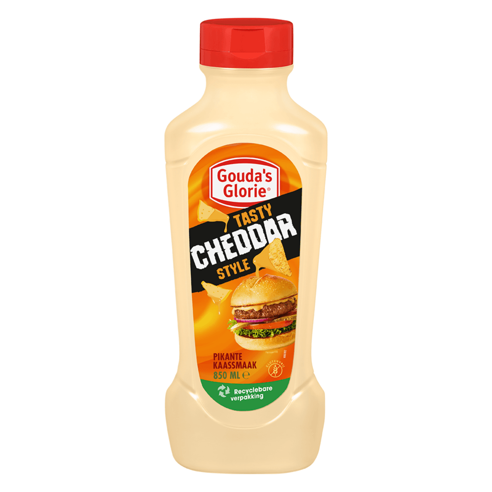 Remia gouda's glorie tasty cheddar style (850ml)