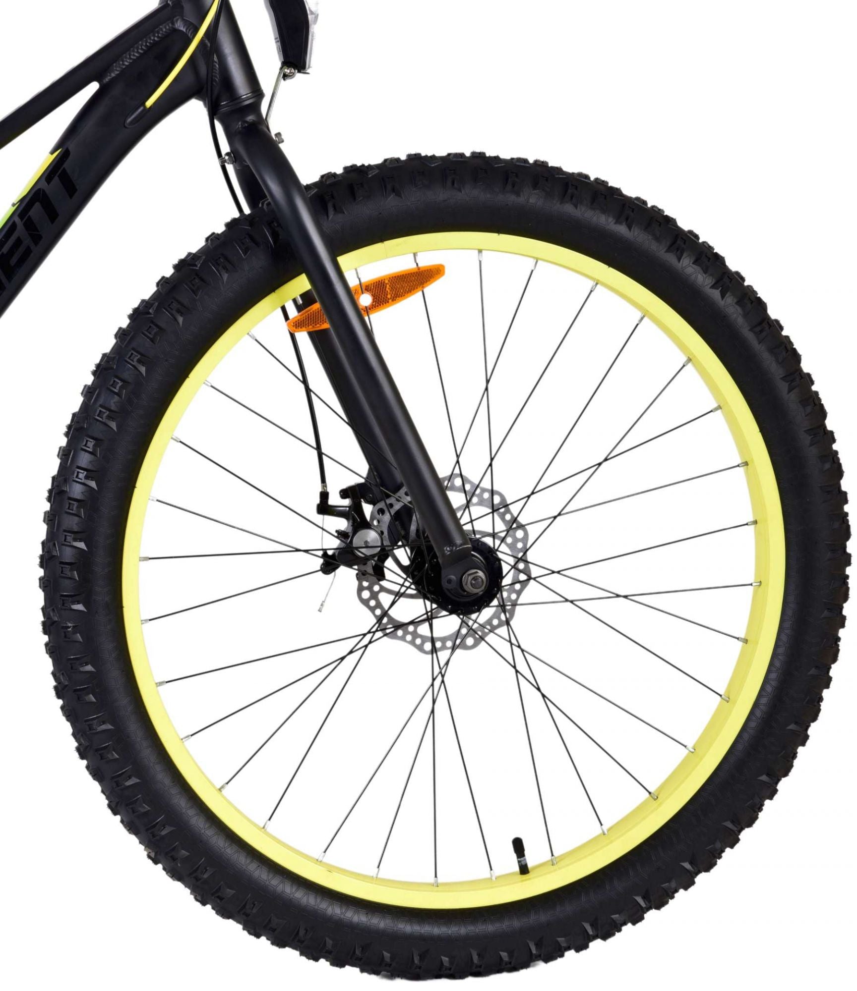 Volare Gradient Kinderfiets – Jongens – 26 inch – Zwart Geel Groen – 7 versnellingen – Prime Collection