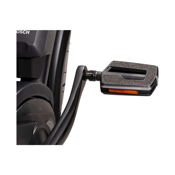 Pedaal asverlenger 9 16 Ergotec - RVS zwart