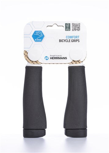 HERRMANS CLIK DD37 Original Bicycle Grip - Ergonomic Adjustable - 123mm - Black