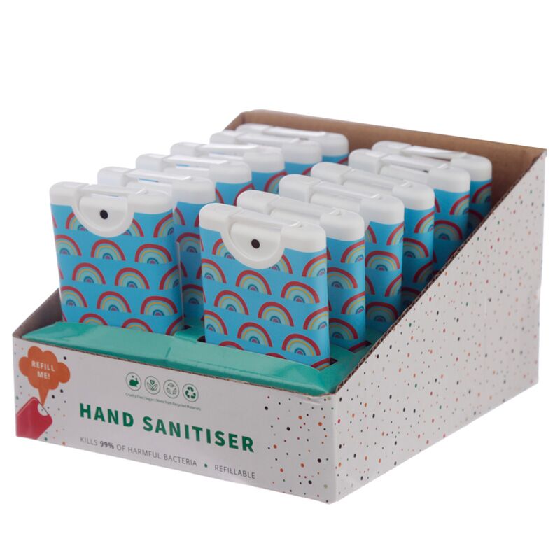 Desinfecterende handgel spray - somewhere regenboog (nieuw design)