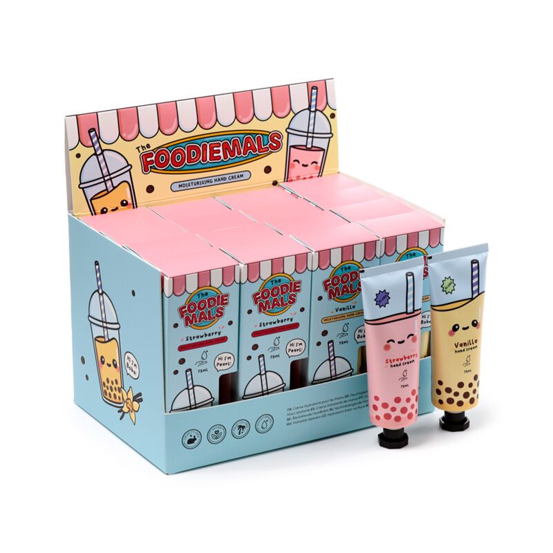 Foodiemals bubble tea hydraterende handcreme 75ml