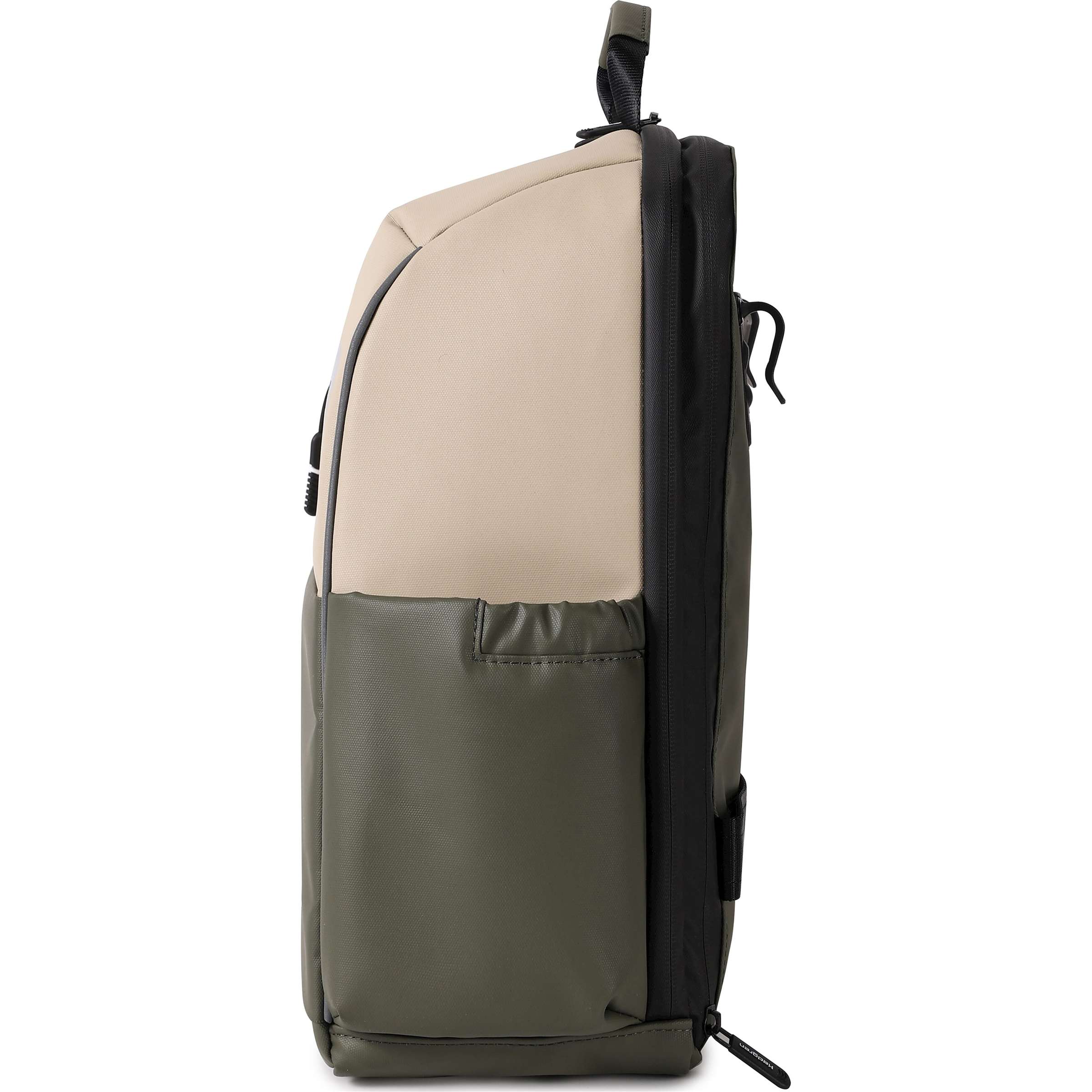 Hedgren commute bike rim rugtas 14l beige olive