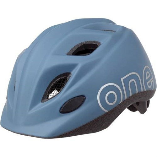 Bobike kinderfietshelm s 52-56cm one plus citadelblauw