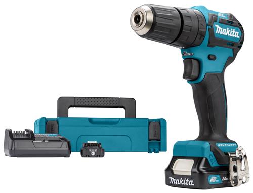 Makita accu klopboor-schroefmachine 12v max 2.0ah
