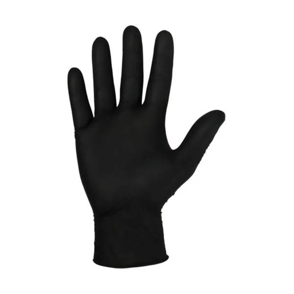 Bodyguards handschoen nitril zwart ongepoederd xl (100 stuks)