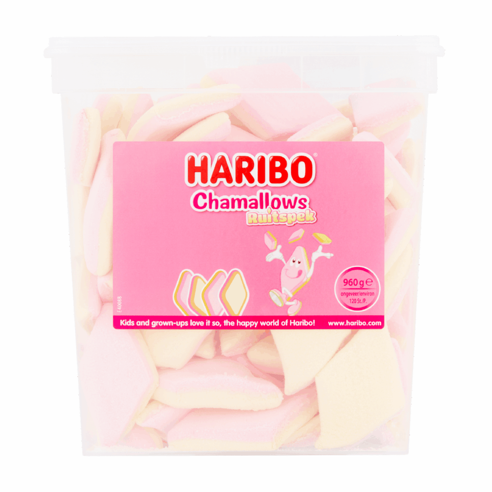 Haribo chamallows ruitspek (120 stuks)