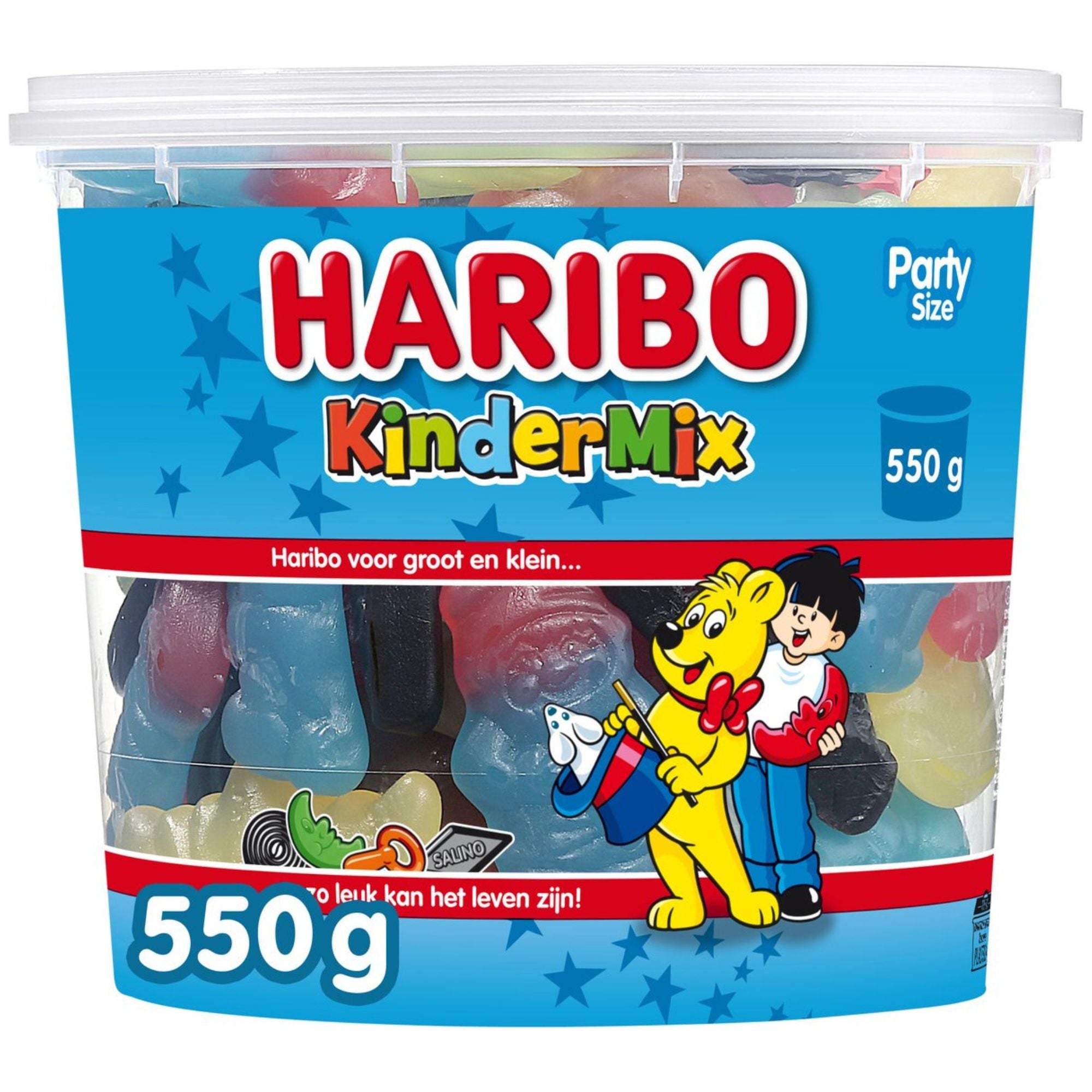 Haribo kindermix silo (6x 550gr)